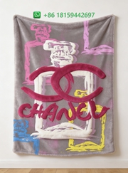 Chanel Throw Blankets